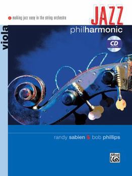 Paperback Jazz Philharmonic: Viola, Book & CD Book