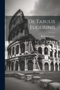 Paperback De Tabulis Eugubinis Book