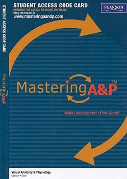 Misc. Supplies Mastering A&p Without Pearson Etext -- Standalone Access Card -- For Visual Anatomy & Physiology Book