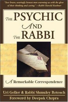 Hardcover The Psychic and the Rabbi: A Remarkable Correspondence Book