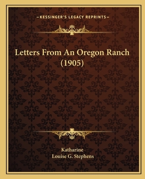 From an Oregon Ranch