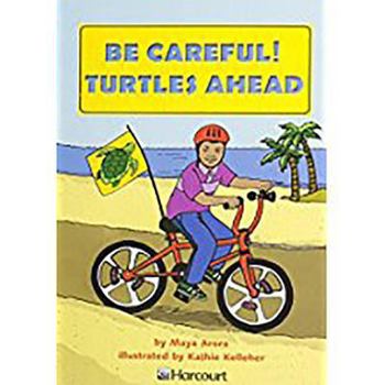Paperback Harcourt School Publishers Trophies: Below Level Individual Reader Grade 3 Careful! Turtles Ahead Book