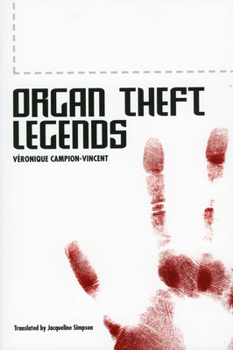 Paperback Organ Theft Legends Book