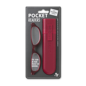 Misc. Pocket Readers Red +2.5 Book