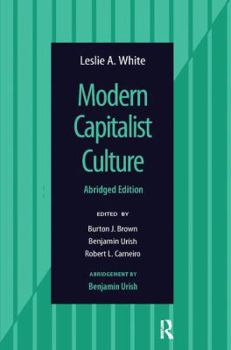Hardcover Modern Capitalist Culture, Abridged Edition Book