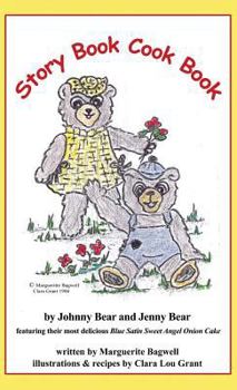 Hardcover Story Book Cook Book by Johnny Bear and Jenny Bear Book