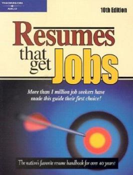 Paperback Resumes That Get Jobs 10e Book