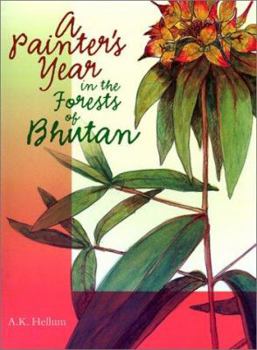 Paperback A Painter's Year in the Forests of Bhutan Book