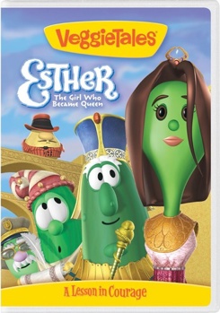 DVD Veggie Tales: Esther, The Girl Who Became Queen Book