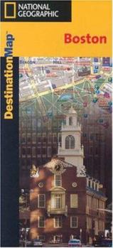 National Geographic Destination Map Boston