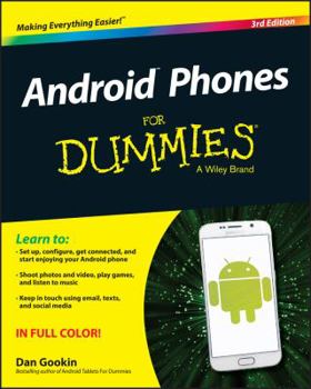 Paperback Android Phones for Dummies Book