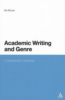 Paperback Academic Writing and Genre: A Systematic Analysis Book