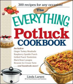Paperback The Everything Potluck Cookbook Book