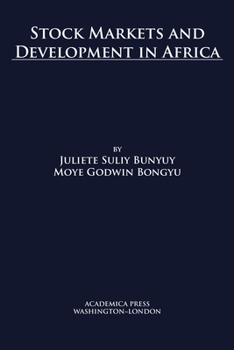 Hardcover Stock Markets and Development in Africa Book