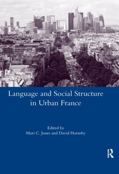 Paperback Language and Social Structure in Urban France Book