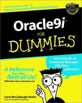 Paperback Oracle9i for Dummies Book