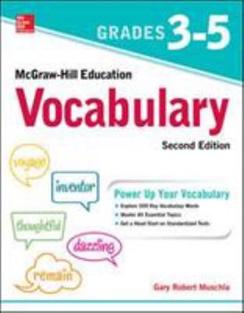 Paperback McGraw-Hill Education Vocabulary Grades 3-5, Second Edition Book
