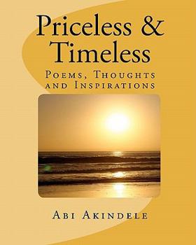 Paperback Priceless & Timeless: Poems, Thoughts and Inspirations Book
