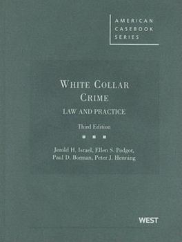 Hardcover White Collar Crime: Law and Practice Book