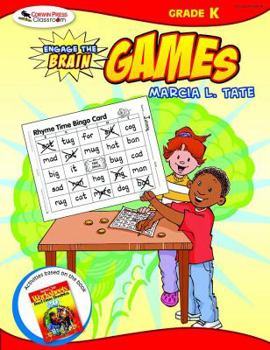 Paperback Engage the Brain: Games, Kindergarten Book