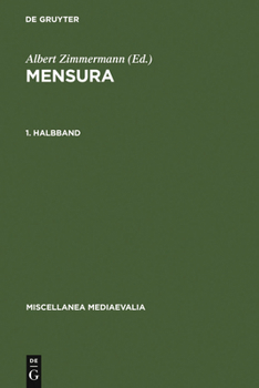 Hardcover Mensura. 1. Halbbd [German] Book