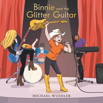 Paperback Binnie and the Glitter Guitar Book
