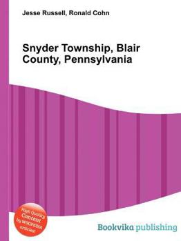 Paperback Snyder Township, Blair County, Pennsylvania Book