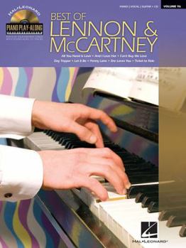 Paperback Best of Lennon & McCartney: Piano Play-Along Volume 96 [With CD (Audio)] Book
