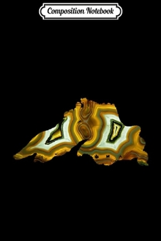 Composition Notebook: Lake Superior Agate - Stones Rocks Gems Agates  Journal/Notebook Blank Lined Ruled 6x9 100 Pages