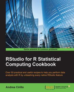 Paperback RStudio for R Statistical Computing Cookbook Book