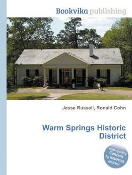 Paperback Warm Springs Historic District Book