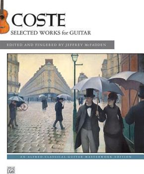Paperback Coste -- Selected Works for Guitar Book