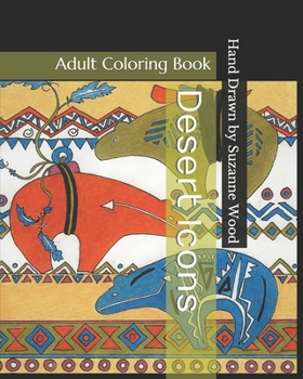 Paperback Desert Icons: Adult Coloring Book