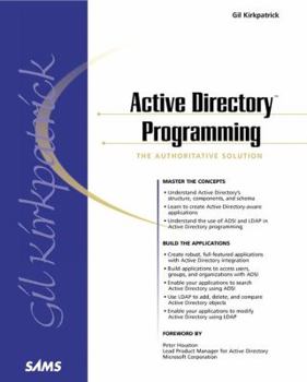 Paperback Active Directory Programming Book