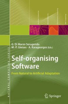 Paperback Self-Organising Software: From Natural to Artificial Adaptation Book