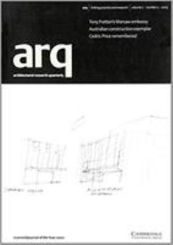 Paperback Arq: Architectural Research Quarterly: Volume 7, Part 2 Book
