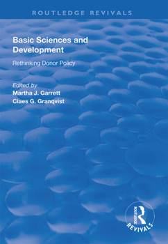Paperback Basic Sciences and Development: Rethinking Donor Policy Book