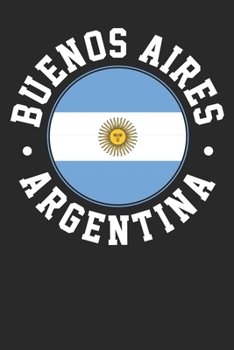 Paperback Notebook: Buenos Aires Ruled 6x9 120 Pages Book
