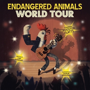 Hardcover Endangered Animals World Tour Book