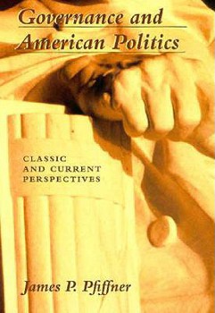 Paperback Governance and American Politics Book