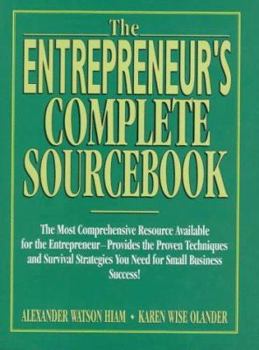 Hardcover The Entrepreneur's Complete Sourcebook Book