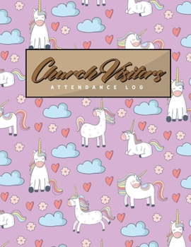 Paperback Church Visitors Attendance Log Book