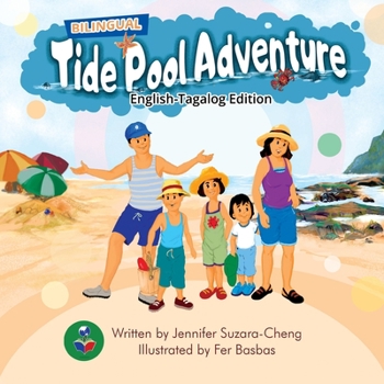 Paperback Tide Pool Adventure (English-Tagalog Edition) Book