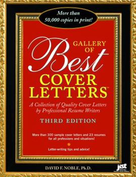 Paperback Gallery of Best Cover Letters: Collection of Quality Cover Letters by Professional Resume Writers Book