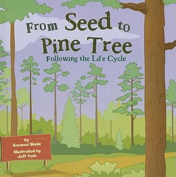 Hardcover From Seed to Pine Tree: Following the Life Cycle Book
