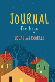 Paperback Journal for Boys - Ideas and Doodles Book