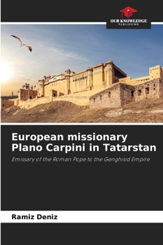 Paperback European missionary Plano Carpini in Tatarstan Book