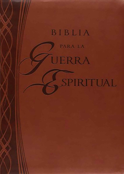 Paperback Rvr 1960 Biblia Para La Guerra Espiritual - Imitación Piel Marrón Con Índice / S Piritual Warfare Bible, Brown Imitation Leather with Index [Spanish] Book