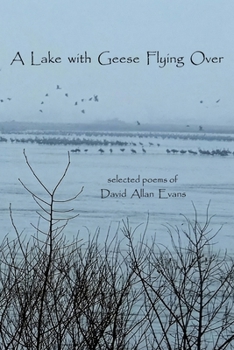Paperback A Lake with Geese Flying Over: selected poems of David Allan Evans Book