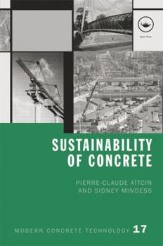 Hardcover Sustainability of Concrete Book